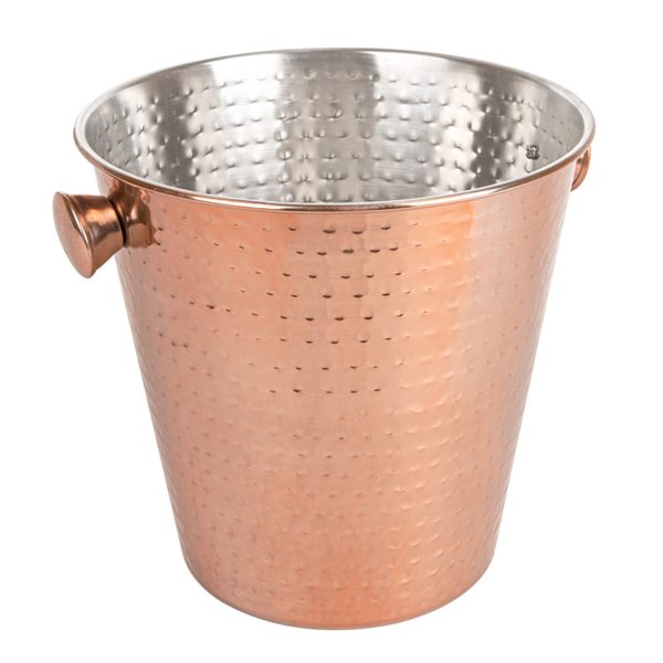 CHAMPAÑERA MARTILLEADA 'ARTINOX' Ø 22,2x20 CM COBRE INOX (1 UNID.)
