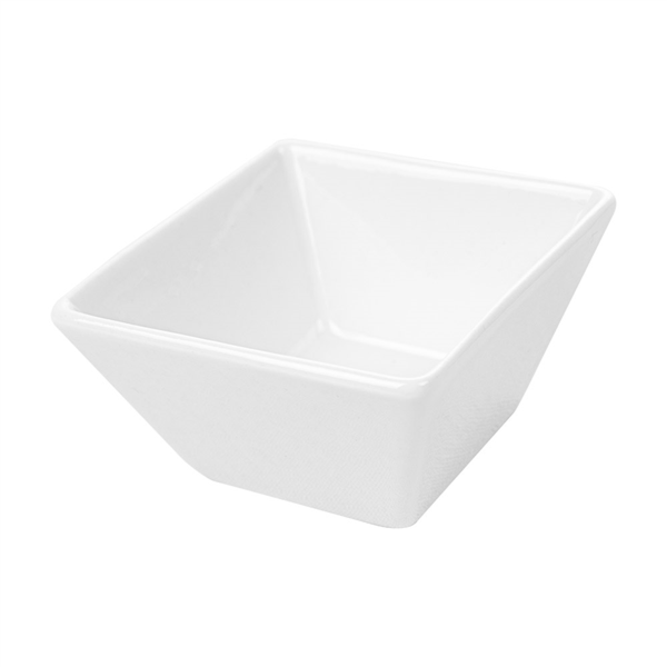 RAMEQUINES 'AKALA' 45 ML 5,8x5,8x3,4 CM BLANCO PORCELANA (12 UNID.)