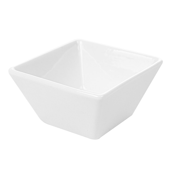 RAMEQUINES 'AKALA' 60 ML 6,4x6,4x3,5 CM BLANCO PORCELANA (12 UNID.)