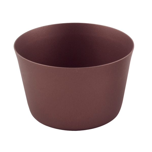 [262.00] BOLES 'ARTINOX' 250 ML Ø 8,5x5,5 CM BURDEOS INOX (1 UNID.)