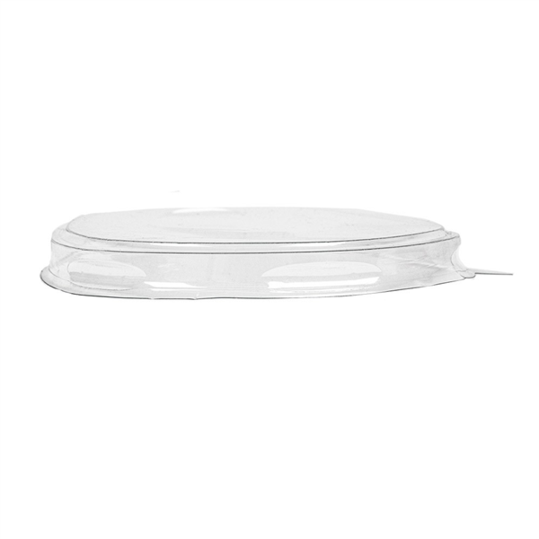 [265.44] Tapas Para Recipientes 133.02 Ø10,7 Cm Transparente Rpet (50 Unid.)