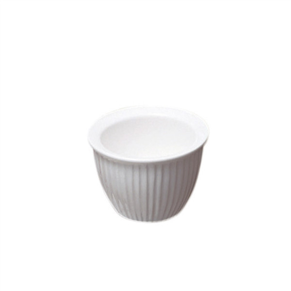[164.08] Ramequines 170 Ml Ø 9X6 Cm Blanco Porcelana (6 Unid.)