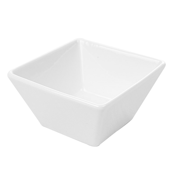 [216.52] RAMEQUINES 'AKALA' 90 ML 7,3x7,3x4,1 CM BLANCO PORCELANA (12 UNID.)