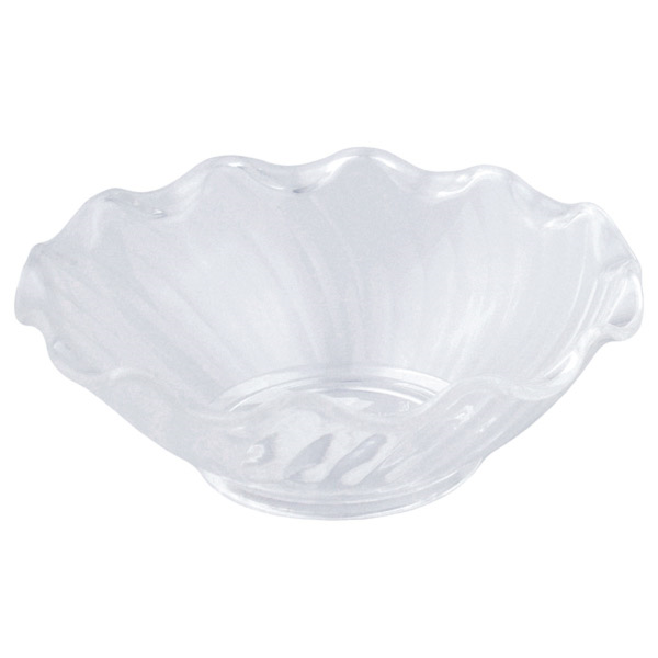TULIPAS POSTRES 150 ML Ø 11/5x4 CM TRANSPARENTE SAN (24 UNID.)