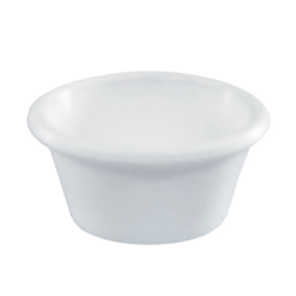 [193.38] Tarrinas 'Asami Ware' 45 Ml Ø 6X3,6 Cm Blanco Melamina (12 Unid.)