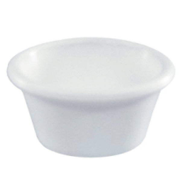 [193.39] TARRINAS 'ASAMI WARE' 60 ML Ø 7x4 CM BLANCO MELAMINA (12 UNID.)