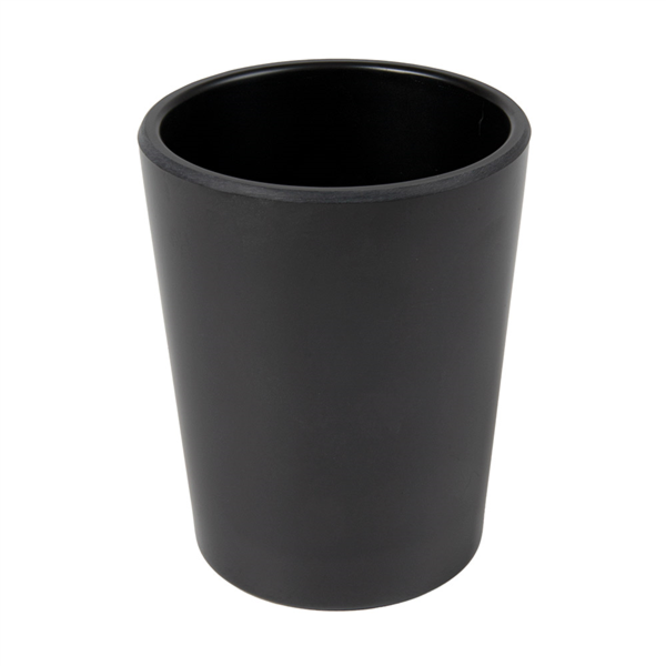 [262.23] Vasos 'Asami Ware' 240 Ml Ø 7,5X9,2 Cm Negro Melamina (6 Unid.)