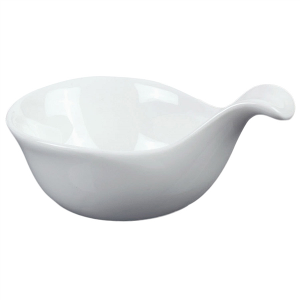 [193.51] BOLES CON ASA 10,5x7x5,4 CM BLANCO PORCELANA (12 UNID.)