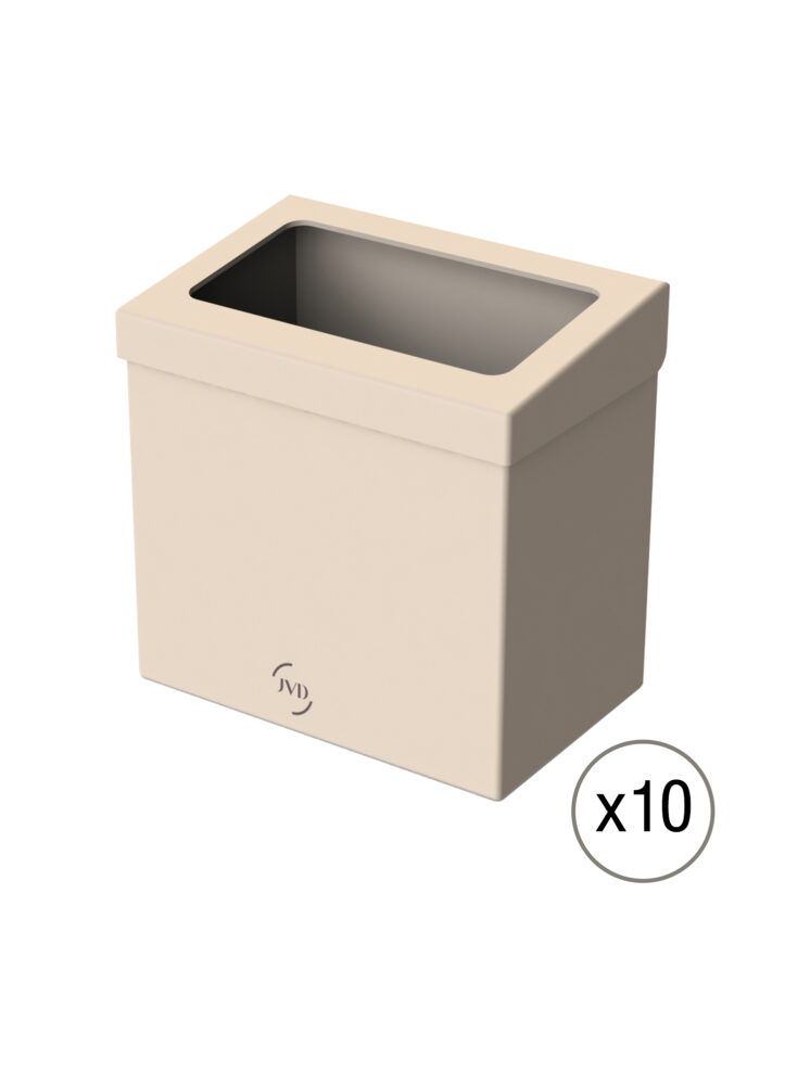 [8992106] PAPELERAS OFICINA KIT 10 PAPELERAS CARTÓN OFICINA