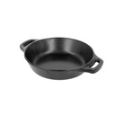 MINI CACEROLAS CON ASAS SIN TAPA 'ASAMI WARE' 300 ML Ø14,5x3,5 CM NEGRO MELAMINA (12 UNID.)