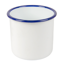 Boles 'Enamelware' 1200 Ml Ø 12X12 Cm Blanco Hierro Esmaltado (6 Unid.)