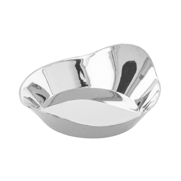 RECIPIENTES TAPAS CON ASAS 30 ML 8x2 CM PLATEADO PS (500 UNID.)