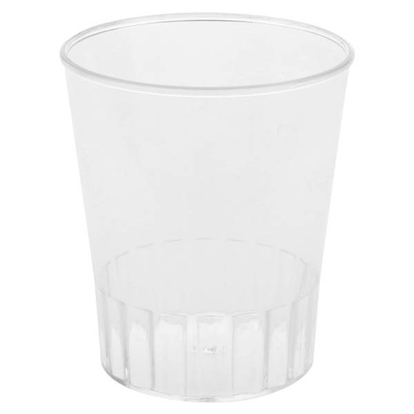 [158.53] MINI RECIPIENTES REUTILIZABLES 60 ML Ø 4,8x5,6 CM TRANSPARENTE PS (500 UNID.)