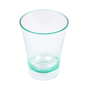 MINI RECIPIENTES REUTILIZABLES 60 ML Ø 5,1x6,5 CM VERDE AGUA PS (288 UNID.)