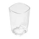 MINI VASO CUADRADO 105 ML 3,5 OZ 5,2x5,2x8,5 CM TRANSPARENTE CRISTAL (72 UNID.)