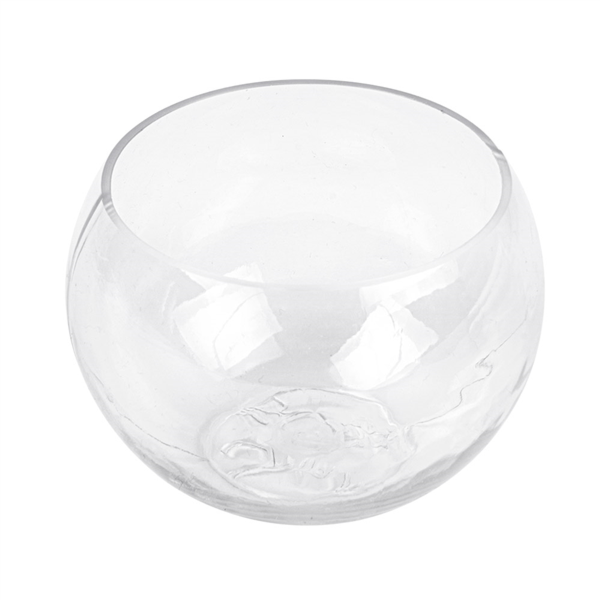 RECIPIENTES INYECTADOS "ESFERA" 75 ML 5,7x4 CM TRANSPARENTE APET (200 UNID.)