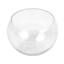 RECIPIENTES INYECTADOS "ESFERA" 75 ML 5,7x4 CM TRANSPARENTE APET (200 UNID.)