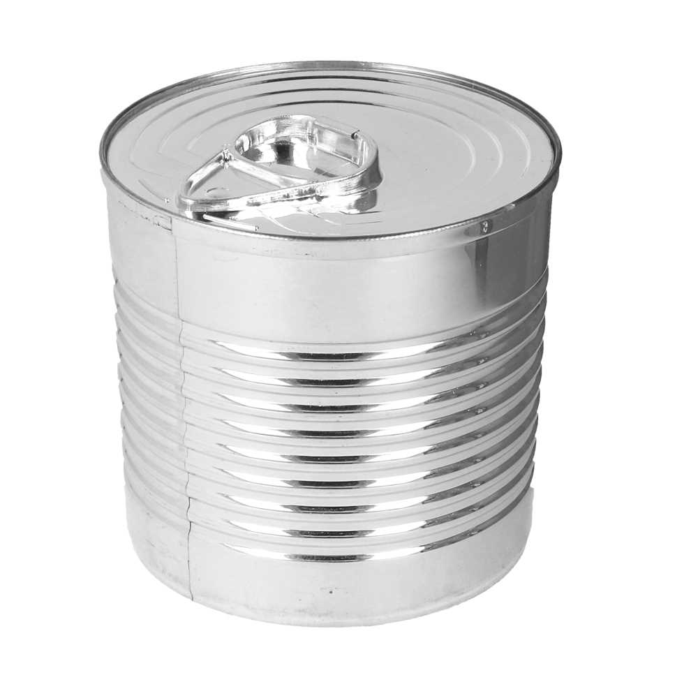 BOTES DE CONSERVAS 220 ML Ø7,4x7,2 CM PLATEADO PS (100 UNID.)