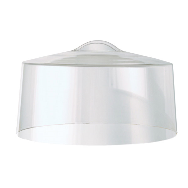 [181.52] Cúpula Cilíndrica Acrílica Ø 30,3X16 Cm Transparente Plástico (1 Unid.)