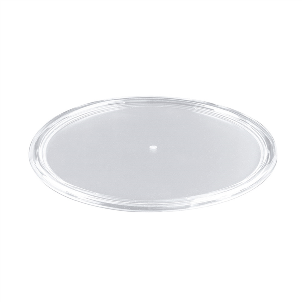 [161.19] BASE PARA CÚPULA 161.18 Ø 35,5x2 CM TRANSPARENTE POLICARBONATO (1 UNID.)