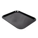 BANDEJA PARA CÚPULA 35,7x46 CM NEGRO POLICARBONATO (1 UNID.)