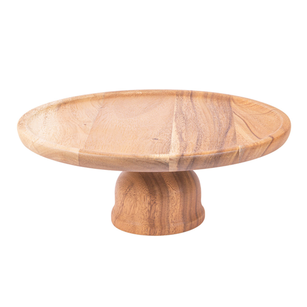 [156.76] BASE PARA CÚPULA 181.52 Ø 33x13 CM NATURAL MADERA (1 UNID.)