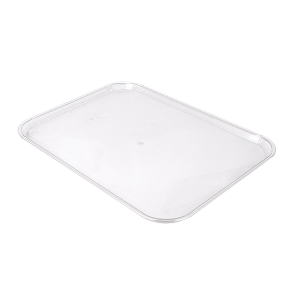 [156.67] BANDEJA PARA CÚPULA 40,5x56 CM TRANSPARENTE POLICARBONATO (1 UNID.)