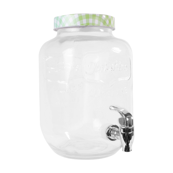 [215.56] DISPENSADOR BEBIDAS 'WAKI GLASS' 4 L Ø 15,5x25 CM TRANSPARENTE CRISTAL (1 UNID.)