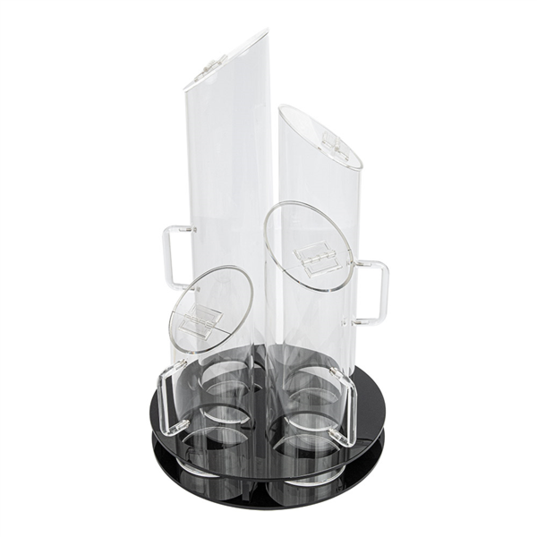 [436.89] DISPENSADOR PARA DESAYUNOS Ø 31x37 CM TRANSPARENTE ACRÍLICO (1 UNID.)