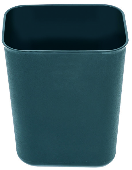 Pepelera Rectangular 6.6l Negro Oficina