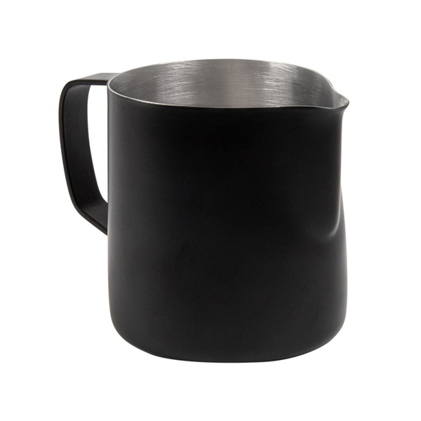 Lechera Sin Tapa 350 Ml 12X7X9 Cm Negro Inox (1 Unid.)
