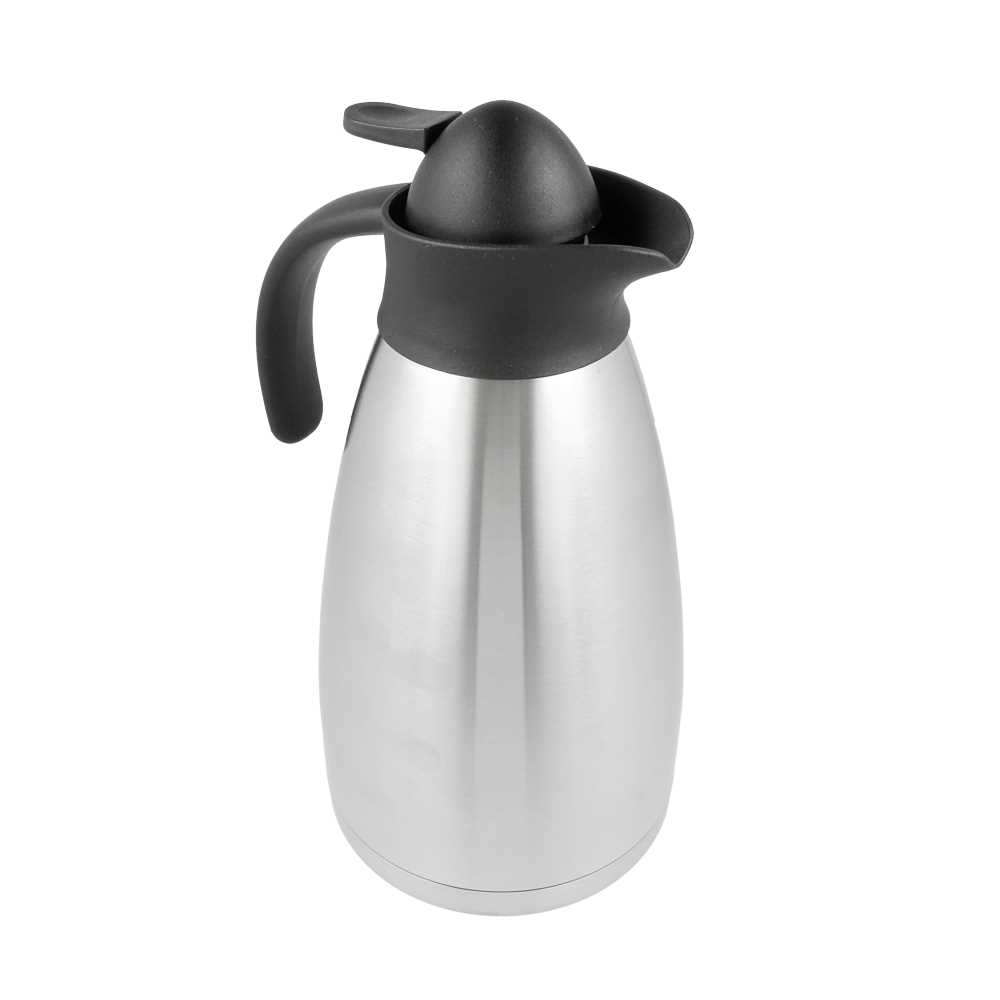 [150.84] TERMO "METALLIC LUSTER" 1,5 L 14,5x14,5x28 CM PLATEADO INOX (1 UNID.)
