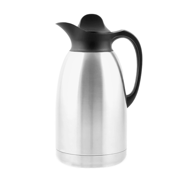 [150.66] TERMO "FLIP-TOP" 1,2 L 16,5x13x22 CM PLATEADO INOX (1 UNID.)