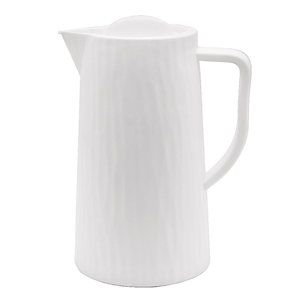 [257.83] TERMO 1 L 19x14,2x25,5 CM BLANCO PP (1 UNID.)
