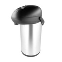 Termo De Bombeo "Big" 4 L Plateado Inox (1 Unid.)