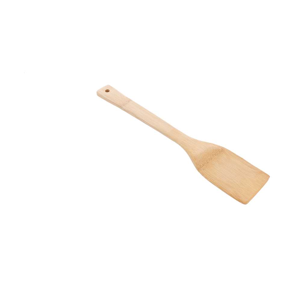 [217.12] Espátula Grande 30 Cm Bambú (1 Unid.)
