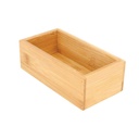 Caja Para Buffet 8X15,5X5 Cm Natural Bambú (1 Unid.)