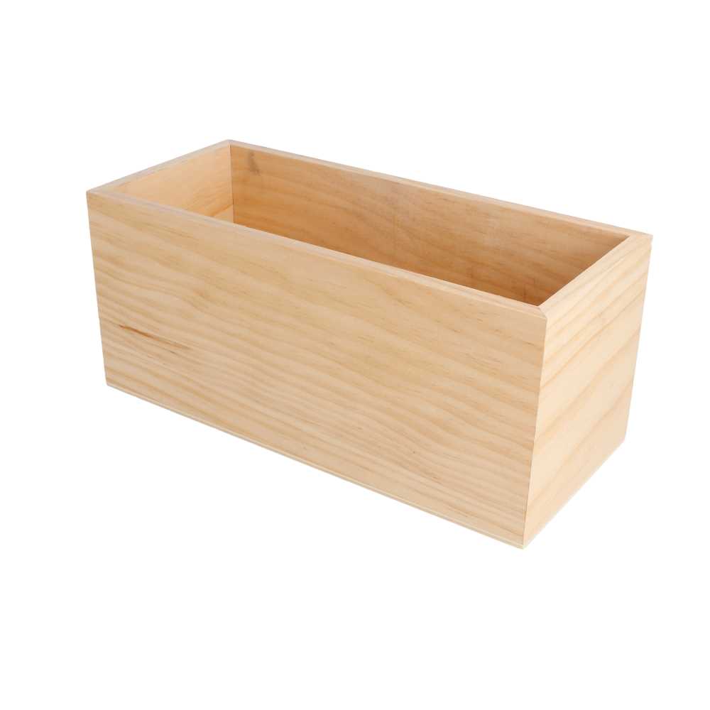 [226.02] Caja Presentación Condimentos 23X10X10 Cm Natural Madera (1 Unid.)