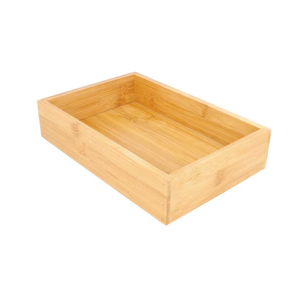 Caja Para Buffet 15,5X23X5 Cm Natural Bambú (1 Unid.)