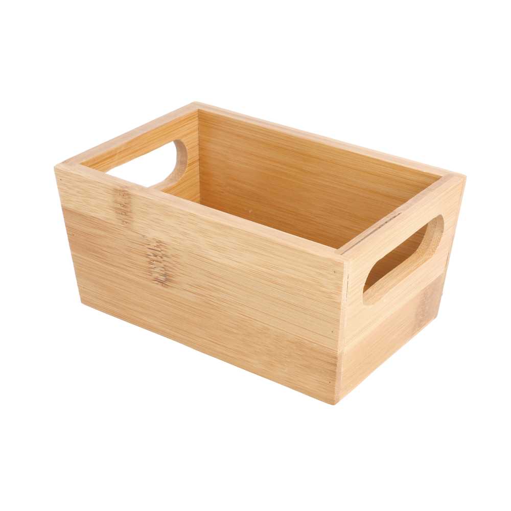 Panera 15X10X7 Cm Natural Bambú (1 Unid.)