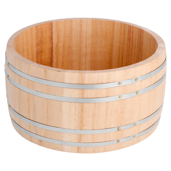 [225.95] CUENCO Ø16,5x8 CM NATURAL MADERA (1 UNID.)