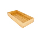 CAJA PARA BUFFET 15,5x31x5 CM NATURAL BAMBÚ (1 UNID.)