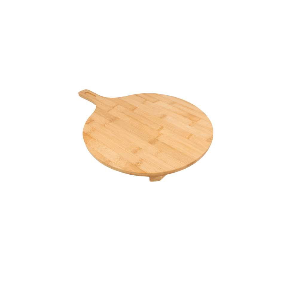 [199.44] PALA PRESENTACIÓN PIZZA Ø 29x2,5 CM NATURAL BAMBÚ (1 UNID.)