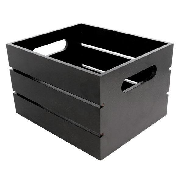 Caja Presentación 19X16X12 Cm Negro Bambú (1 Unid.)
