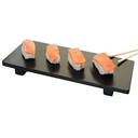 BASE SUSHI 50x23x2,5 CM NEGRO BAMBÚ (1 UNID.)