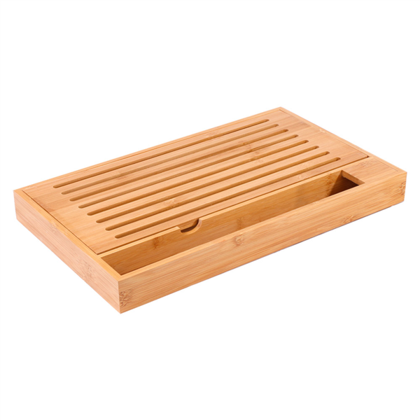 [217.02] Plancha Para Pan 40X24X4 Cm Natural Bambú (1 Unid.)