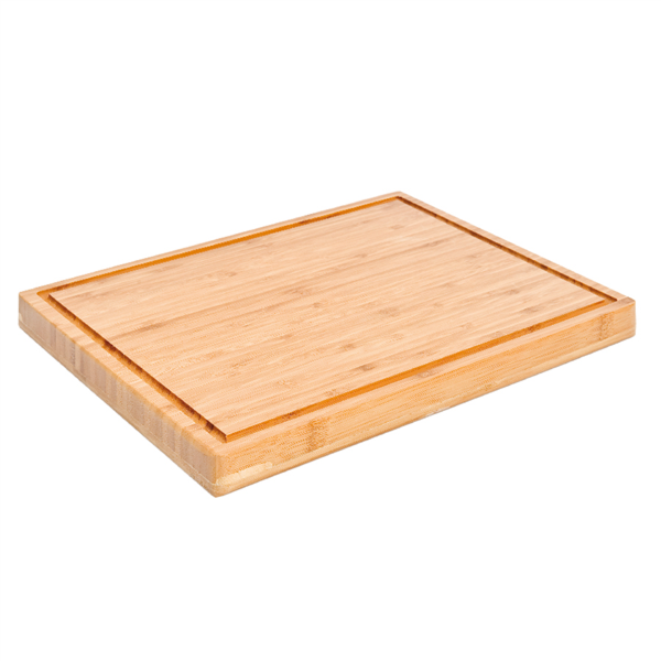 [217.14] Tabla Cortar 40X30X3 Cm Natural Bambú (1 Unid.)