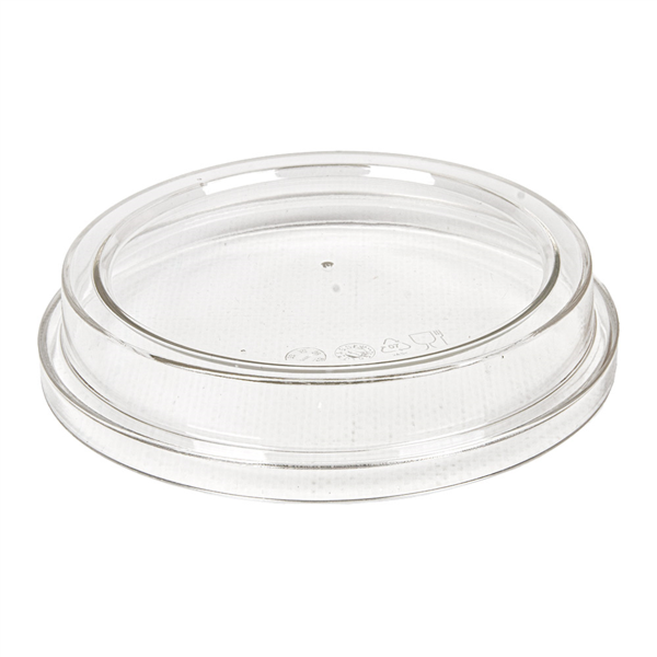 [263.44] TAPAS PARA BOLES 263.41 'ASAMI WARE' Ø 12,8x2,4CM TRANSPARENTE SAN (6 UNID.)
