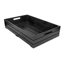 Caja Buffet Gn 1/1 53X32,5X10 Cm Negro Bambú (1 Unid.)