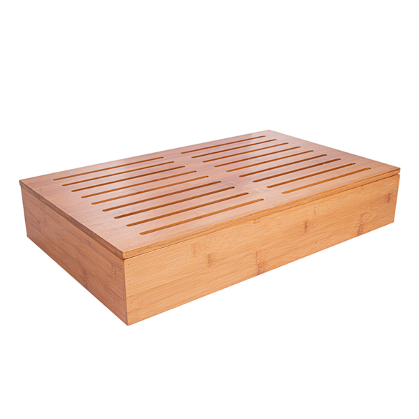 PLANCHA PARA PAN 53x32,5x9 CM NATURAL BAMBÚ (1 UNID.)